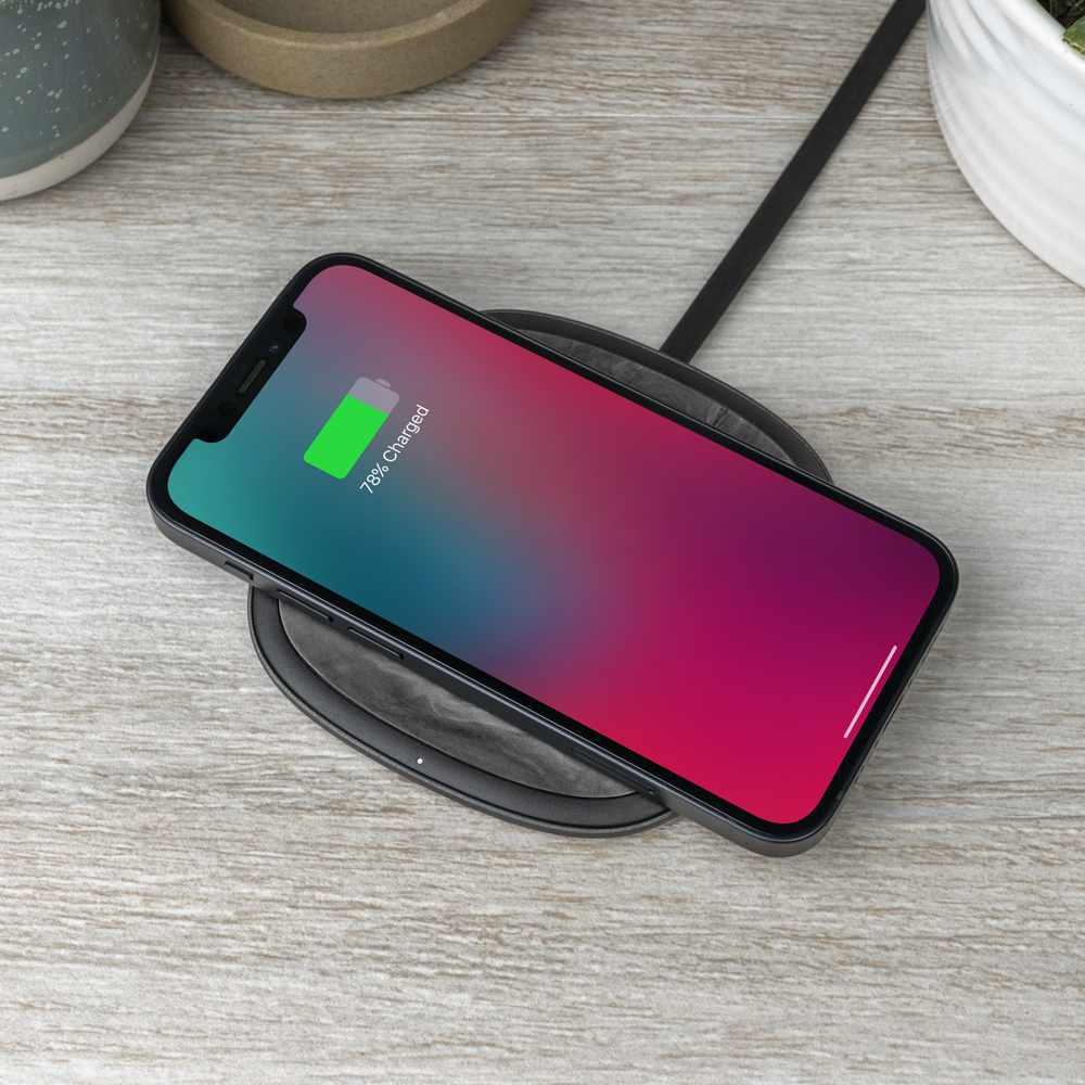 NBWPSPABLKNA Apollo Wireless 15W Pad Dark Gray