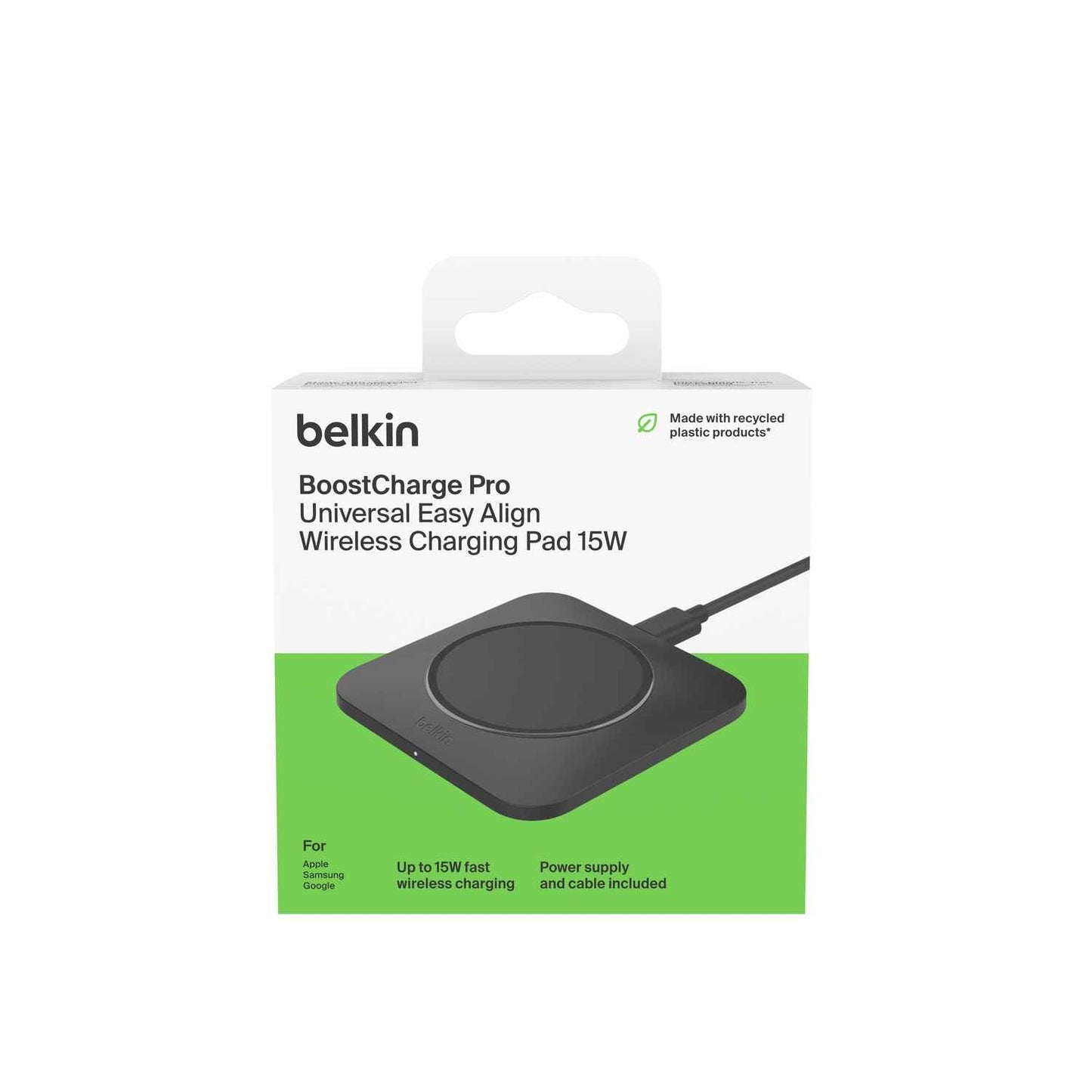 WIA007ttBK 15W EasyAlign Wireless Pad Black