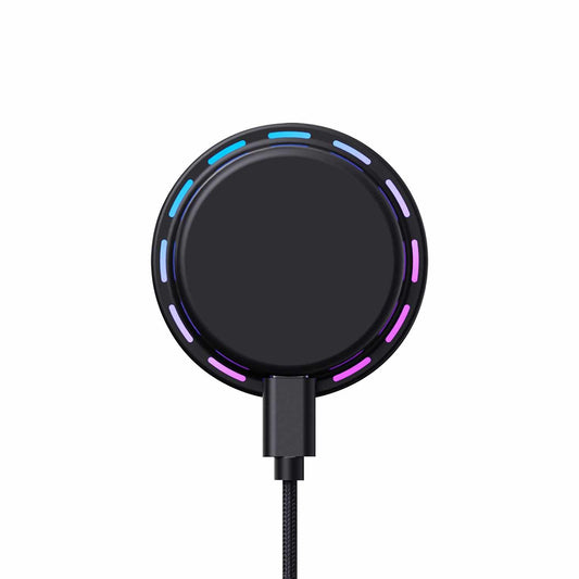 ETHQILED Lucid Charge Wireless Charger Black Multi-Color