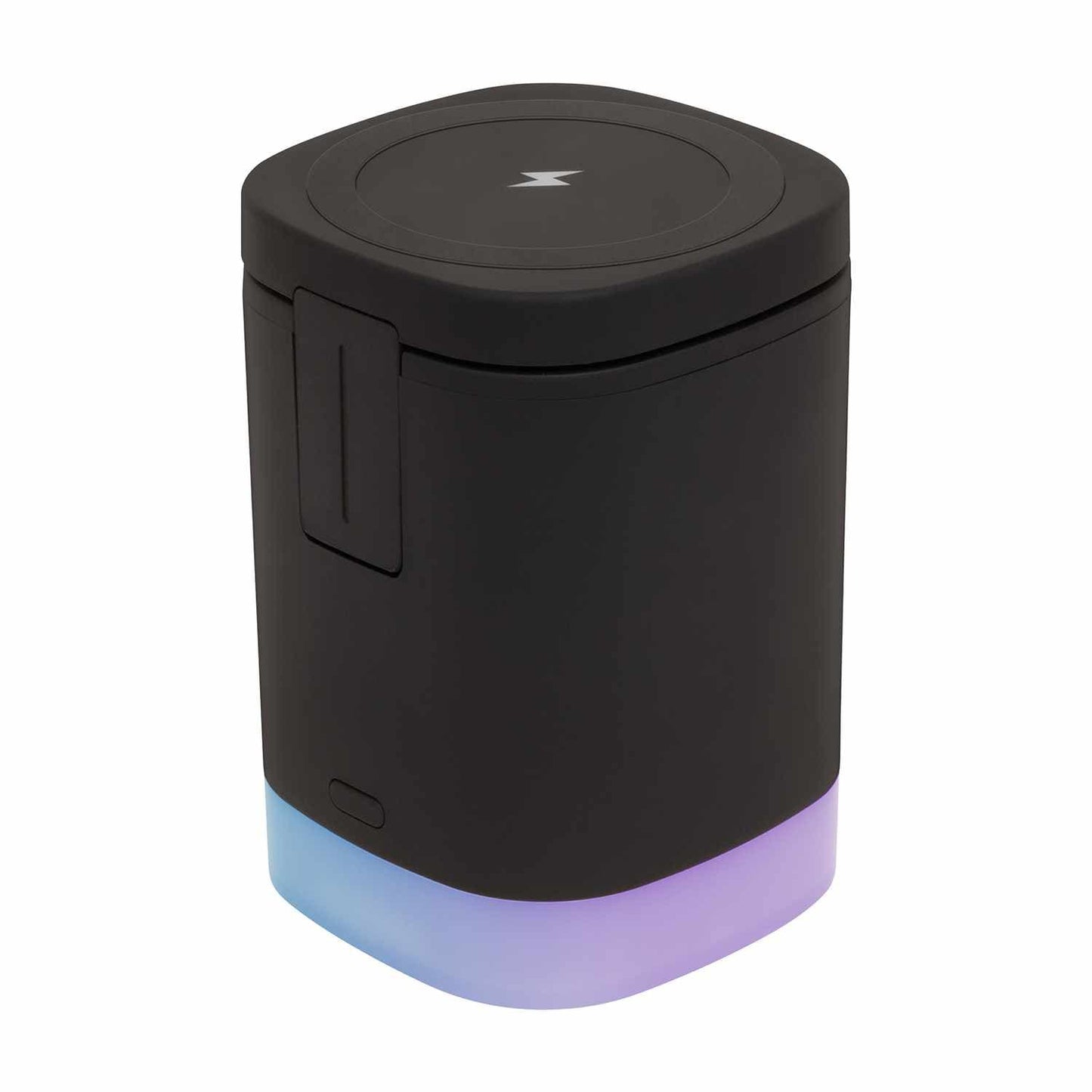 ETHVAL3LED Lucid Charge LED 3-in-1 Wireless Charging MagSafe LED Valet Black