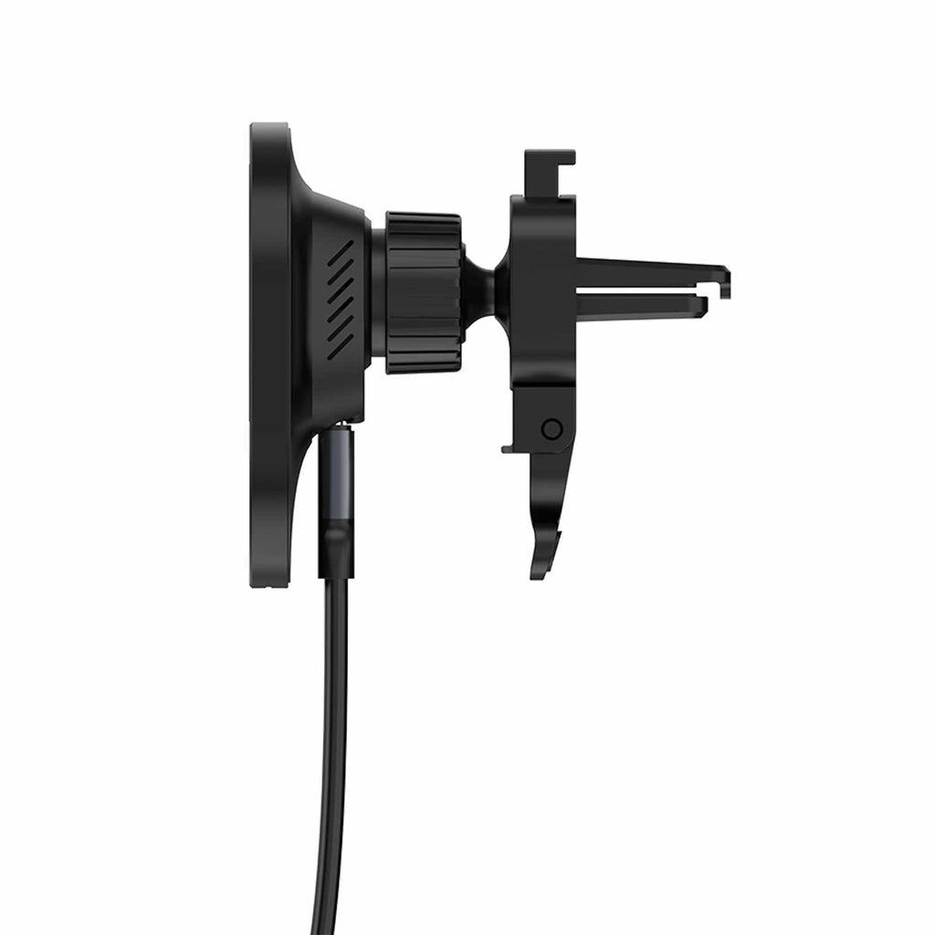 Blu Element Qi2 Wireless Charging Car Mount 15W MagSafe Compatible Black