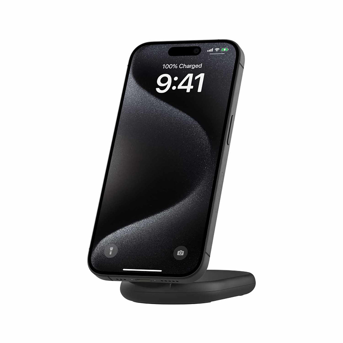 Belkin BoostCharge Qi2 Wireless Charging Stand 15W Black