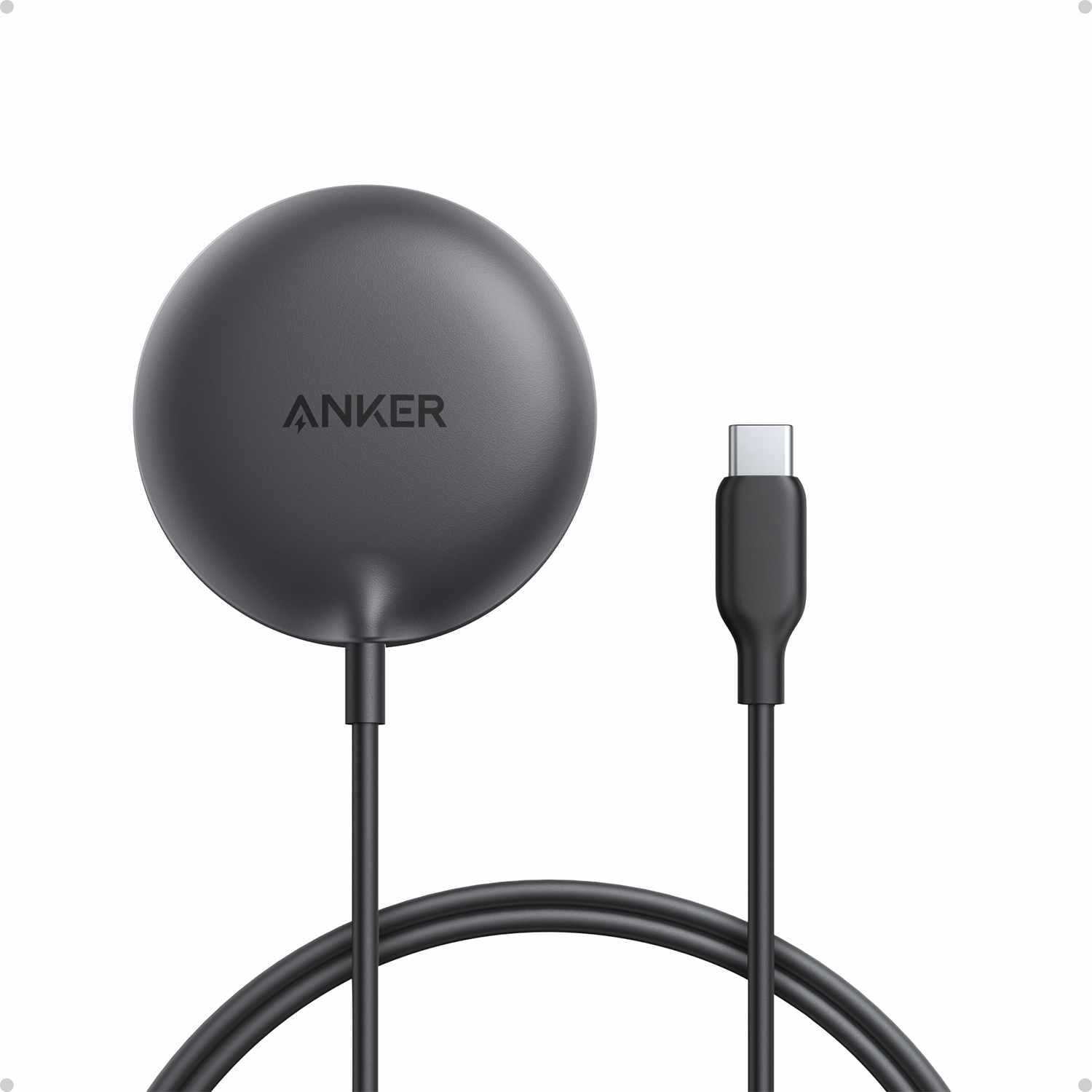 Anker 15W Qi2 Magnetic Pad Wireless Charger Black