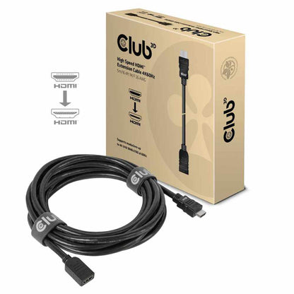 CAC1325 High Speed HDMI 4K60HZ Extension Cable 5m/16.4ft M/F 26 AWG Black