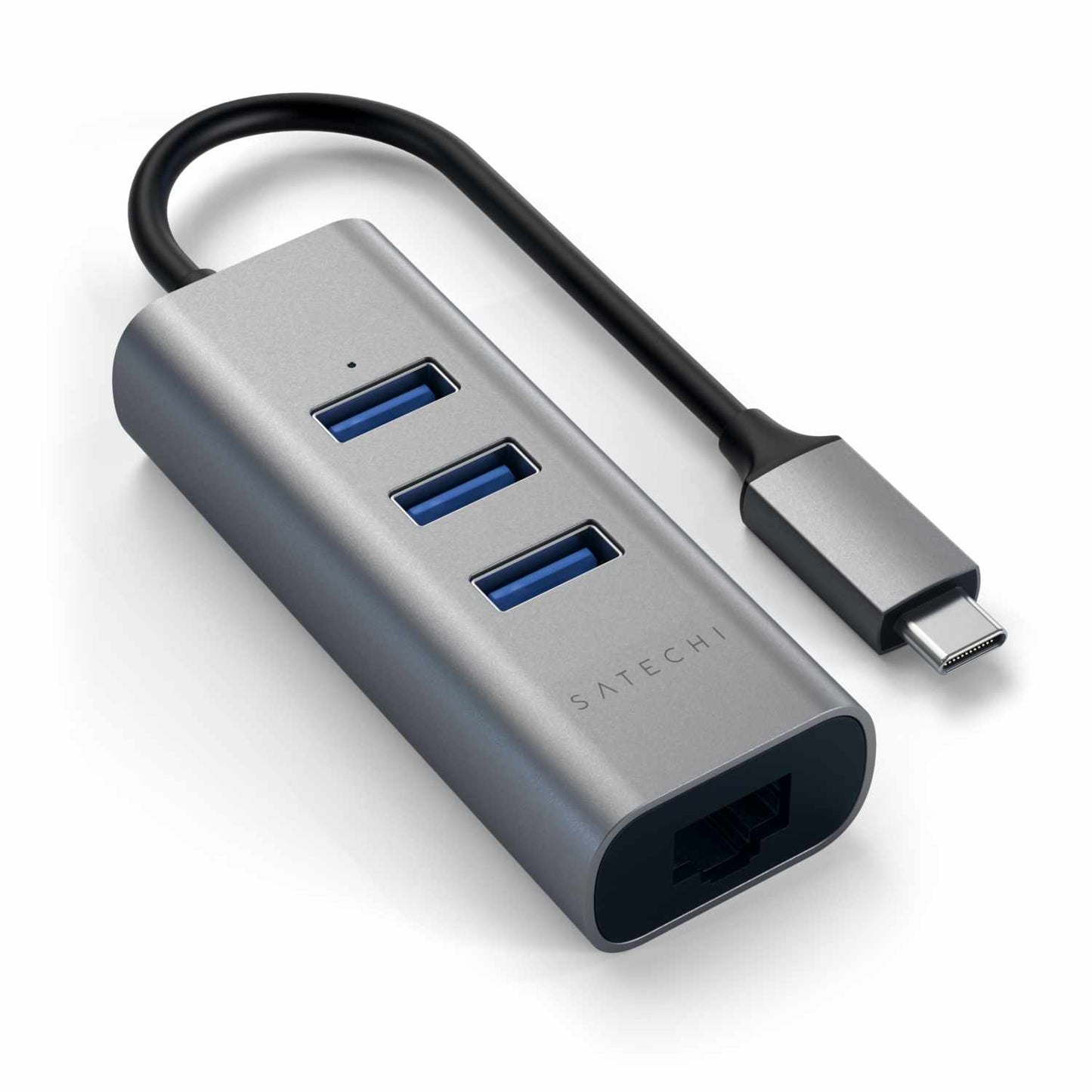 STTC2N1USB31AM USB-C 2-in-1 USB Hub with Ethernet Space Gray