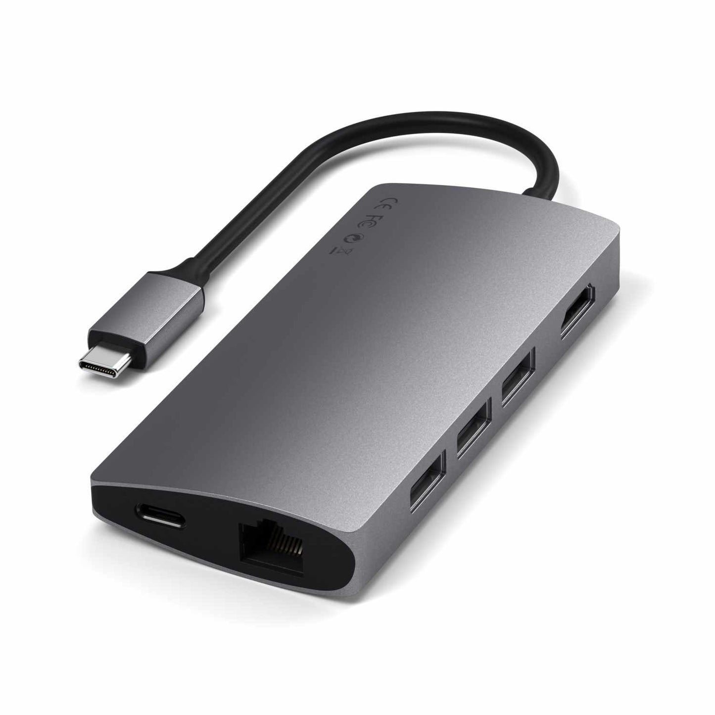 STTCMA2M Type-C Multi-Port Adapter 4K Ethernet v2 Space Gray
