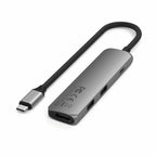 Satechi 4-in-1 USB-C Slim Multiport Adapter 4K Space Gray