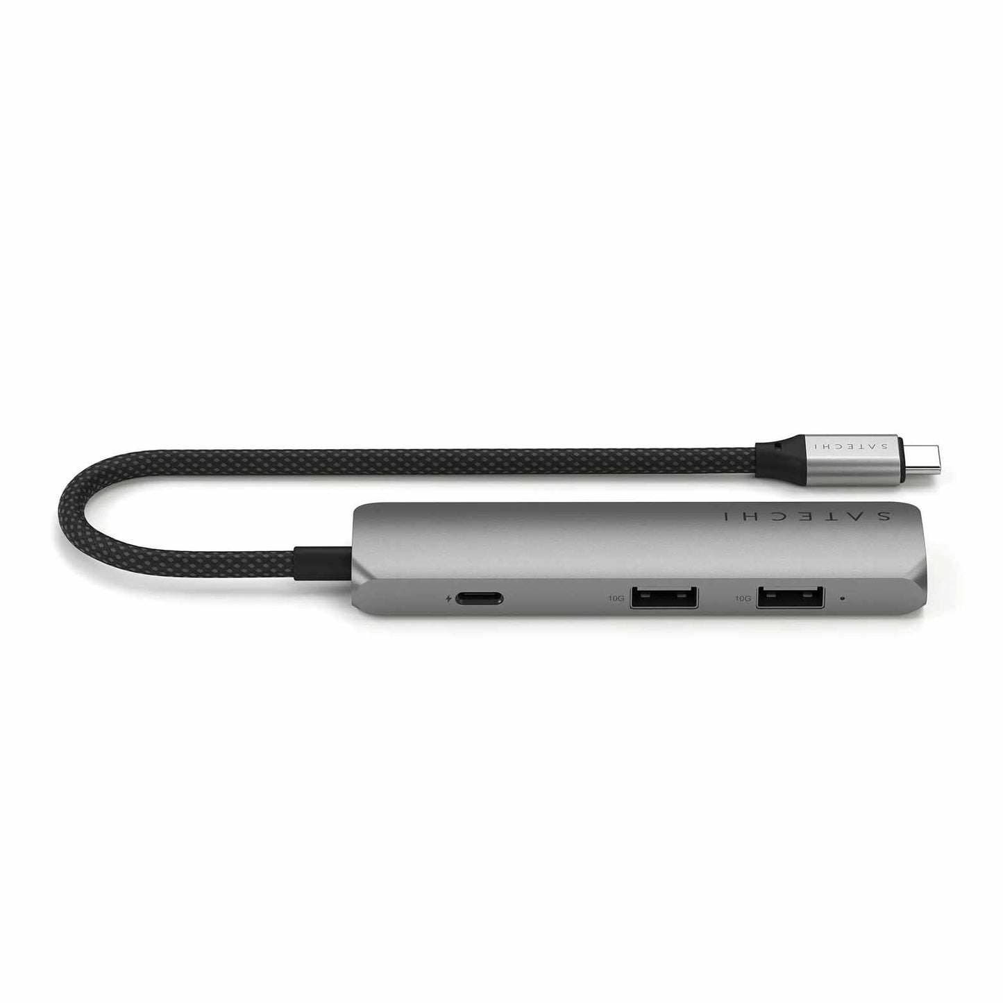 STP4SM 4-in-1 USB-C Slim Multiport Adapter 4K Space Gray