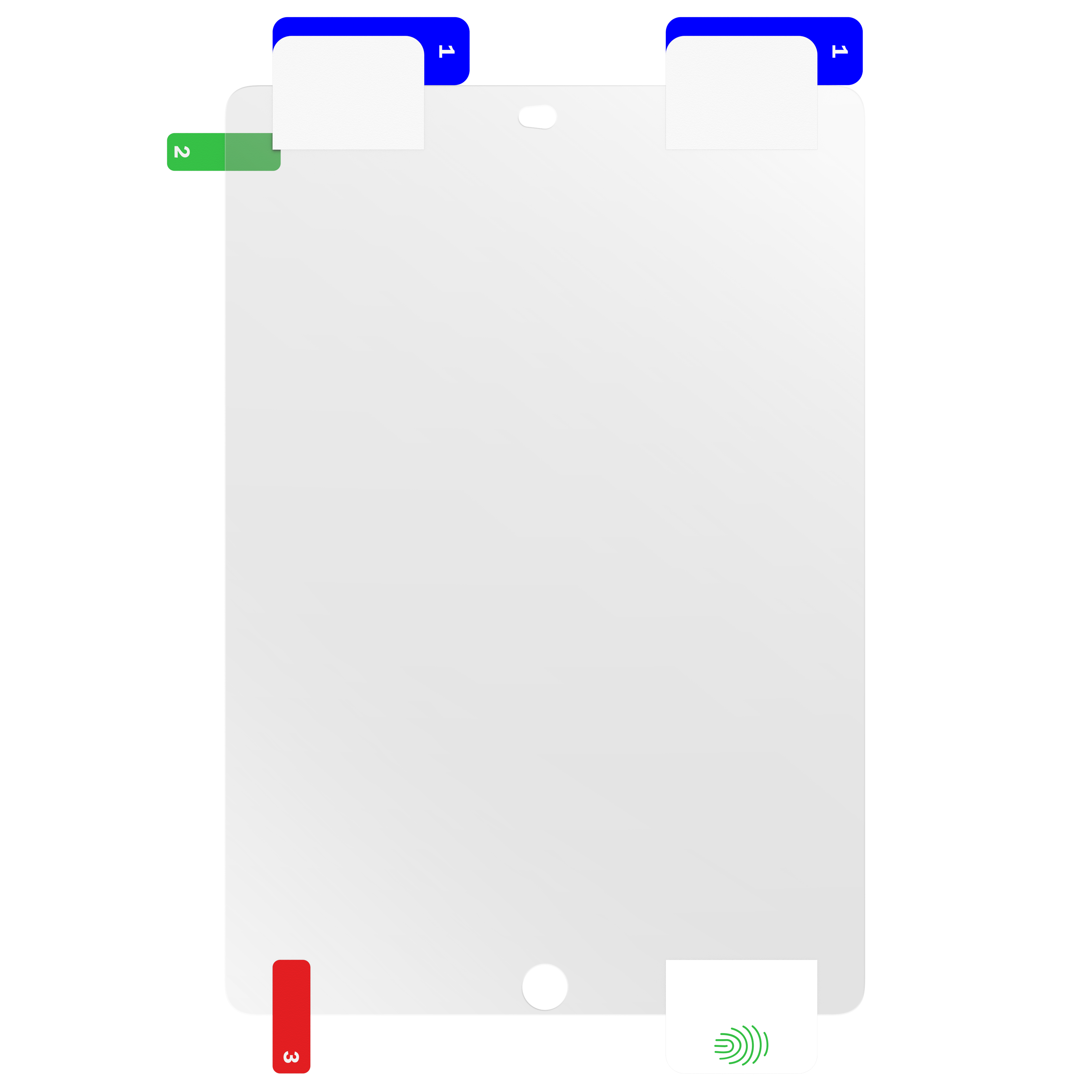 7762053 Alpha Glass iPad 10.2 2021/10.2 2020/10.2 2019