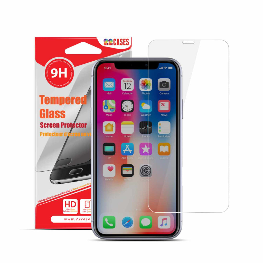 22 Cases Glass Screen Protector for iPhone 11/XR - GekkoTech