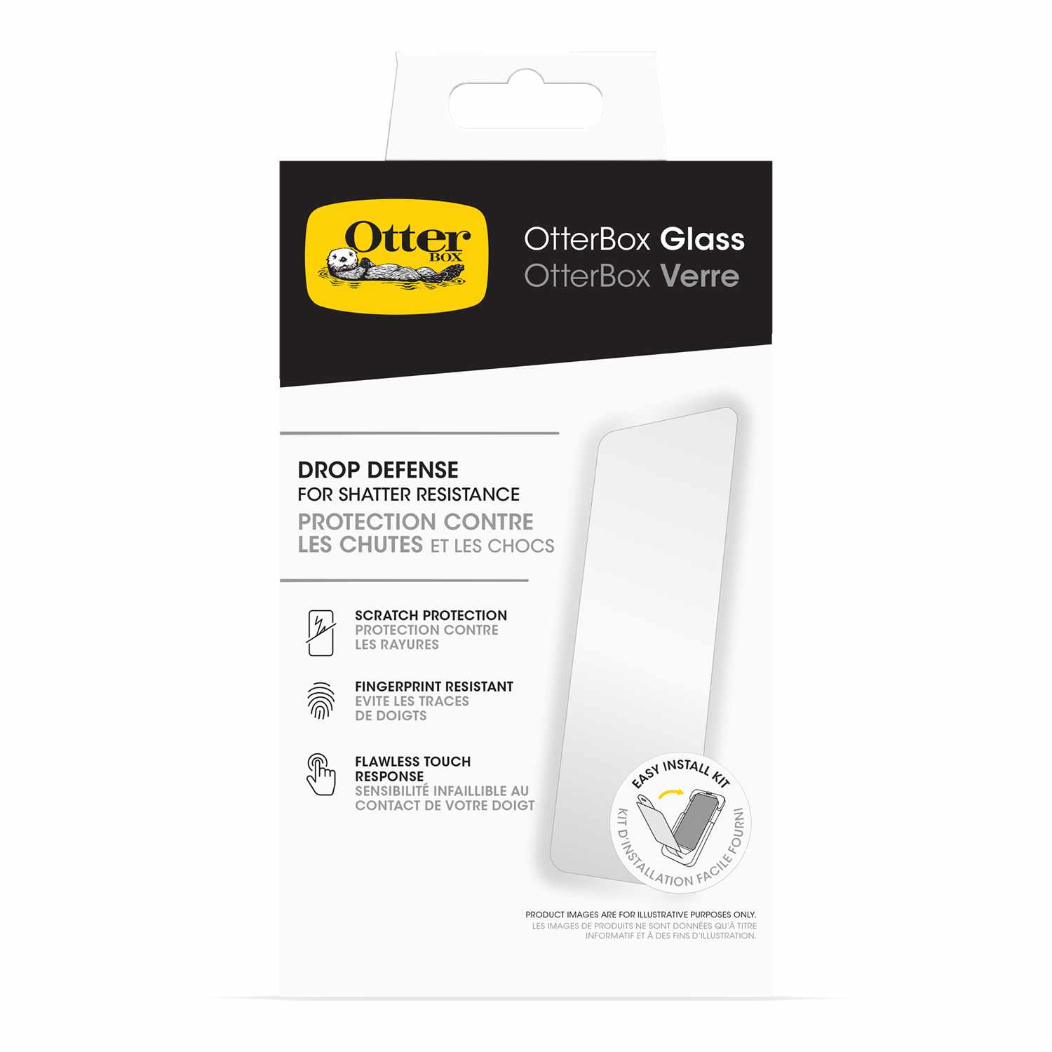 OtterBox Glass Screen Protector for iPhone 16 Pro