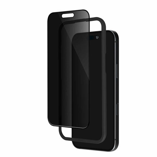 BEPGIKIP16 Privacy Tempered Glass Screen Protector w/Installation Kit iPhone 16/15