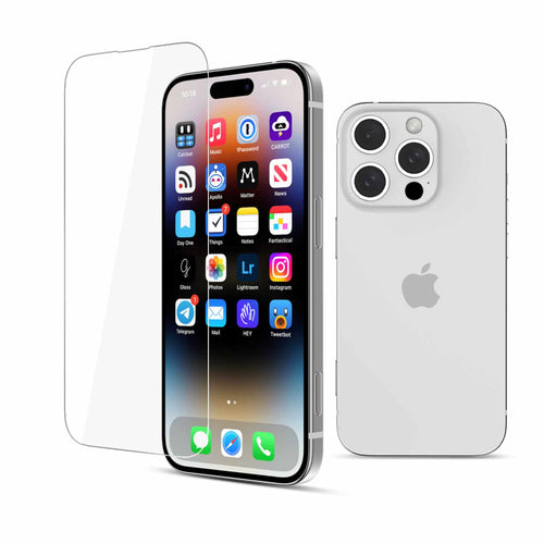 22 Cases Tempered Glass Screen Protector for iPhone 16 Pro