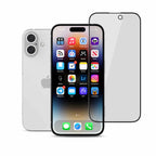 22 Cases Privacy Tempered Glass for iPhone 16/15
