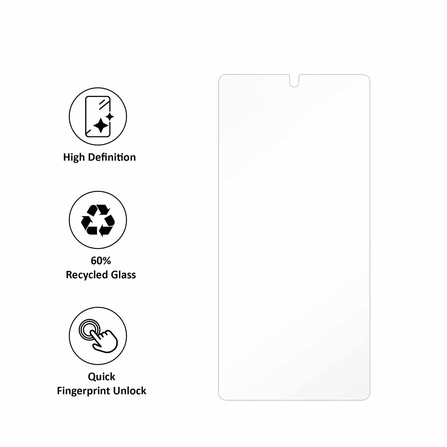 Blu Element GreenGlass Screen Protector for Samsung Galaxy S25 Ultra