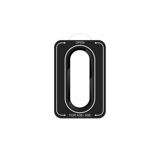 BELPGA36 Full Cover Aluminum Lens Protector Galaxy A36 5G/A56 Black