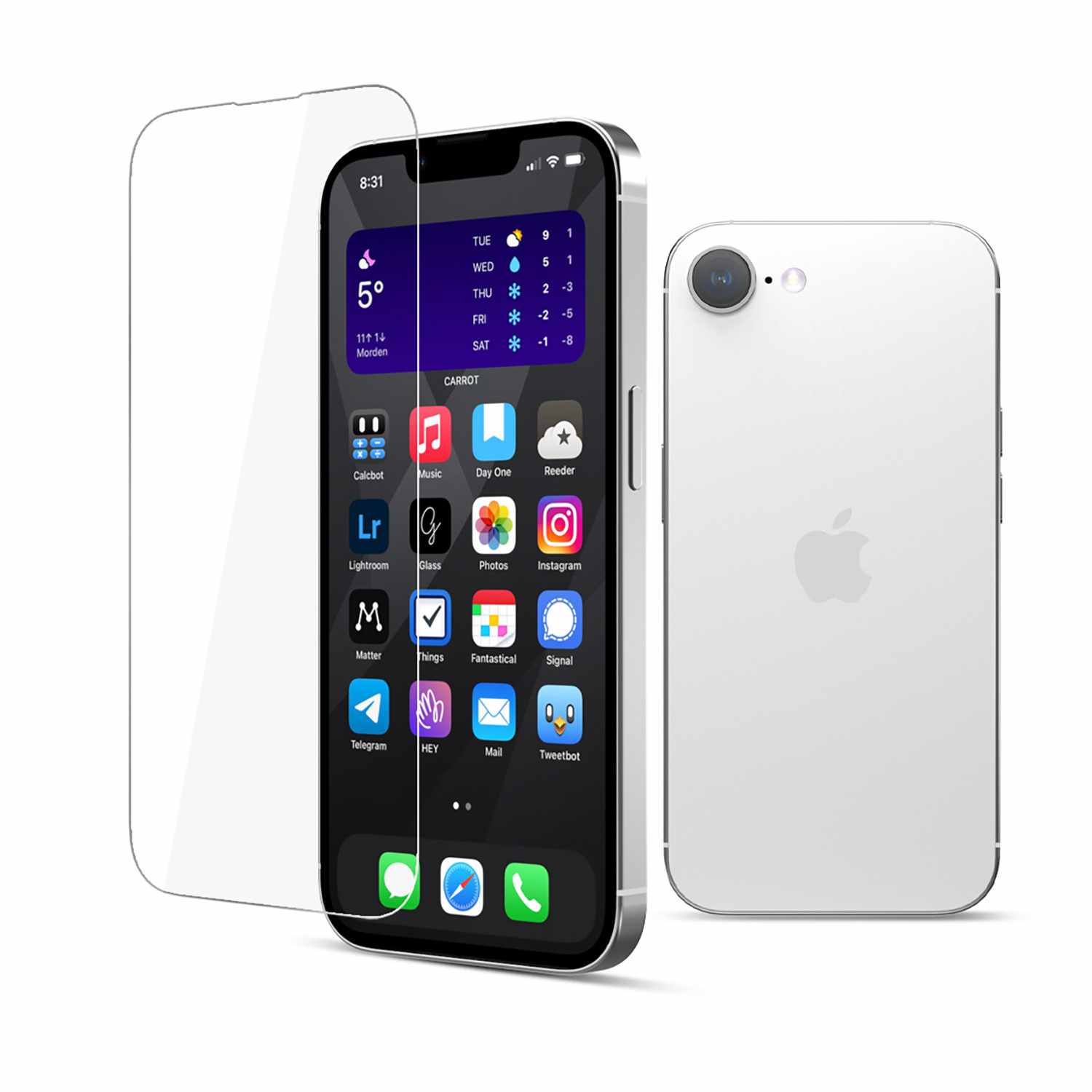 22 Cases Tempered Glass Screen Protector for iPhone 17e/iPhone 16e