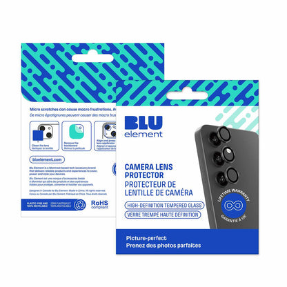 BELPS25E Aluminum 1 by 1 Lens Protector Galaxy S25 Edge Black