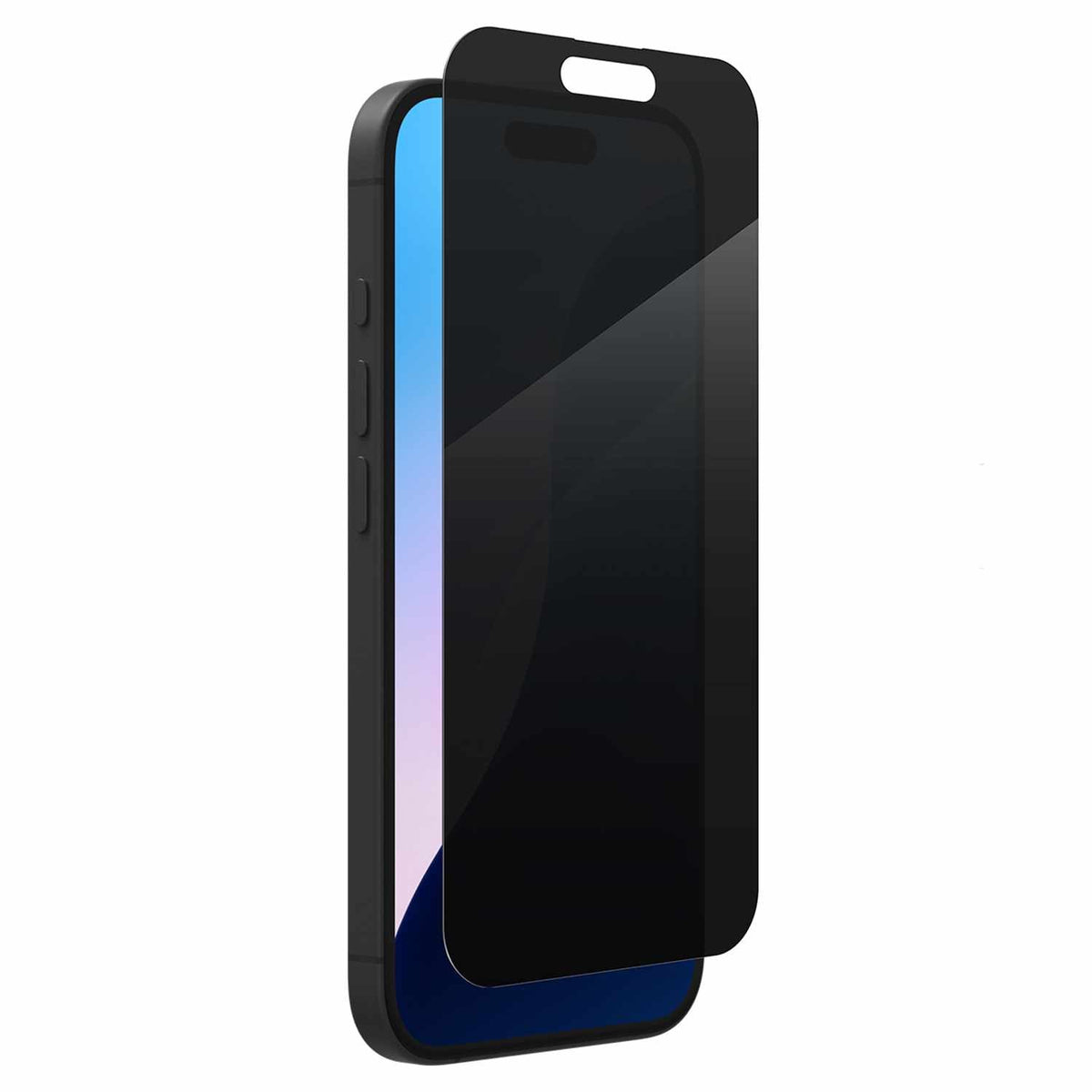 ZAGG InvisibleShield Glass Elite 2-Way Privacy Screen Protector for iPhone 16/15