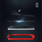 ZAGG InvisibleShield Glass Elite 4-Way Privacy Screen Protector for iPhone 16/15