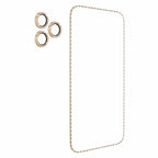 Kate Spade Screen/Lens Protector Style Kit Set in Stone Gold for iPhone 17 Pro Max