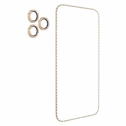 KS058002 Screen/Lens Protector Style Kit iPhone 17 Pro Max Set in Stone Gold