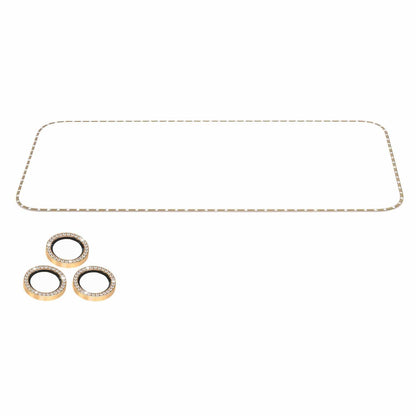 KS058002 Screen/Lens Protector Style Kit iPhone 17 Pro Max Set in Stone Gold