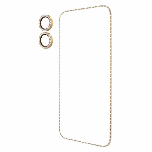 KS057998 Screen/Lens Protector Style Kit iPhone 17 Set in Stone Gold