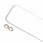 Kate Spade Screen/Lens Protector Style Kit Set in Stone Gold for iPhone 17