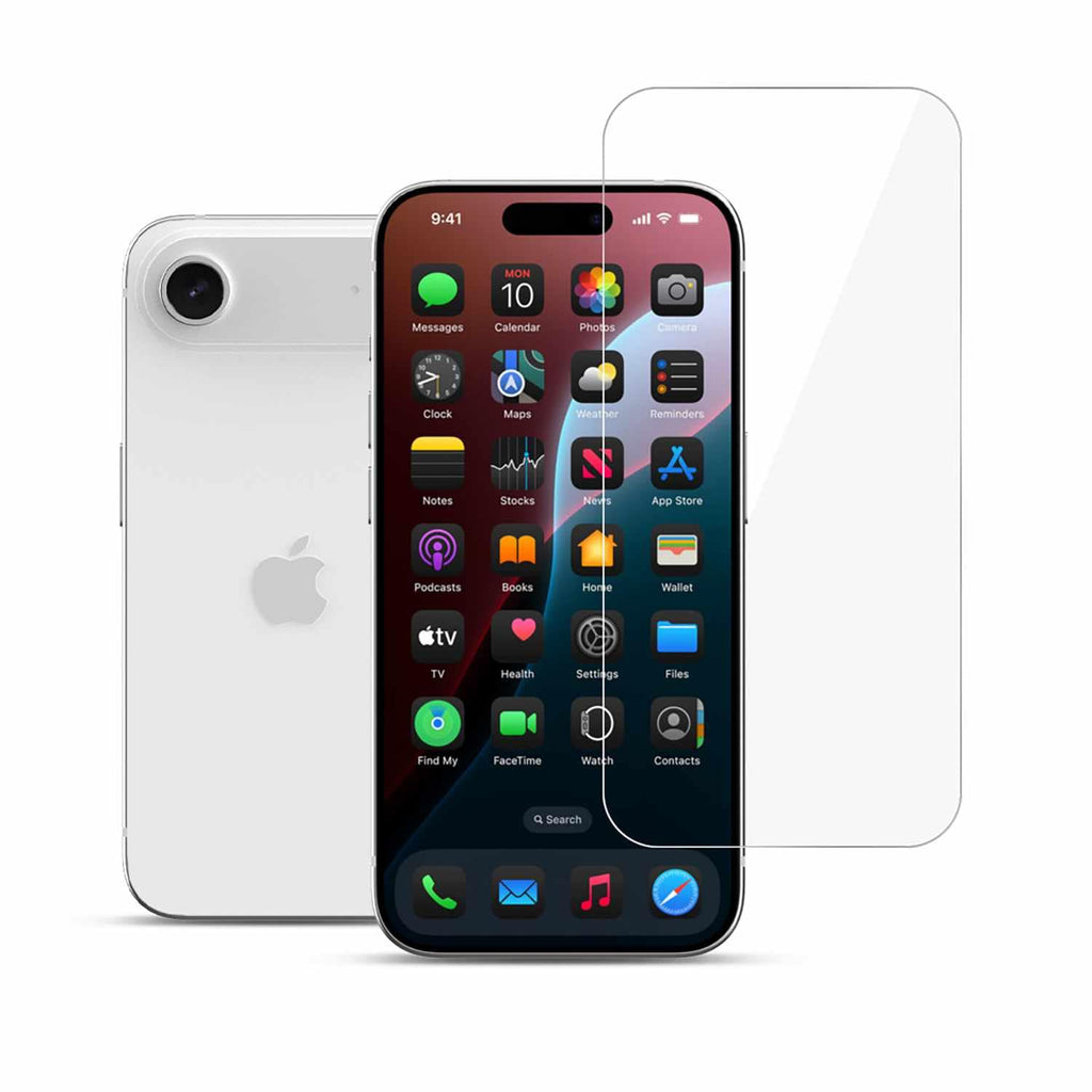 22 Cases Tempered Glass Screen Protector for iPhone Air