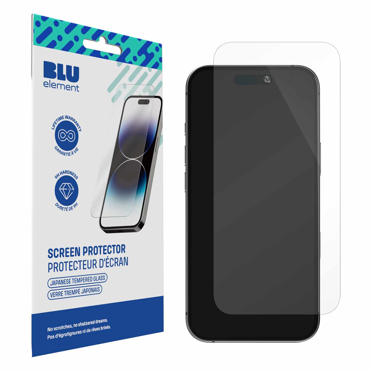 Blu Element Tempered Glass Screen Protector for iPhone 17/17 Pro/16 Pro