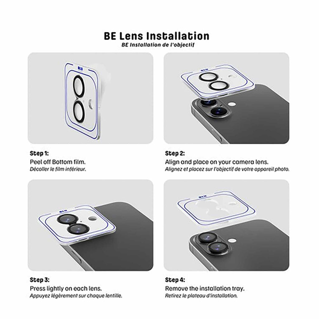 Blu Element Invisible 1 by 1 Lens Protector for iPhone 17 Pro/17 Pro Max