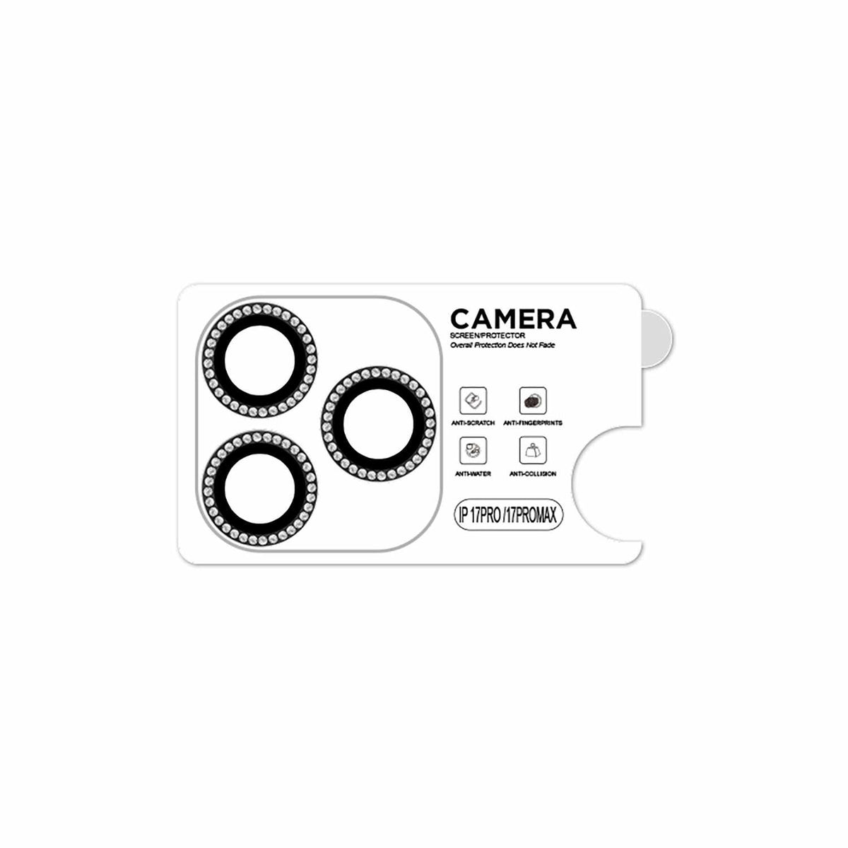 Blu Element Diamond 1 by 1 Lens Protector Grey for iPhone 17 Pro/17 Pro Max