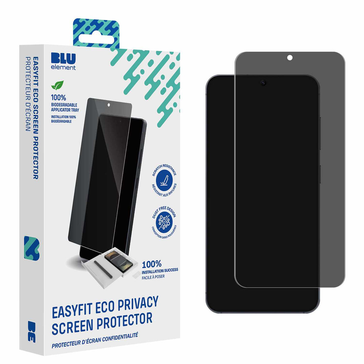 Blu Element EasyFit Privacy Eco Screen Protector for Samsung Galaxy S26+