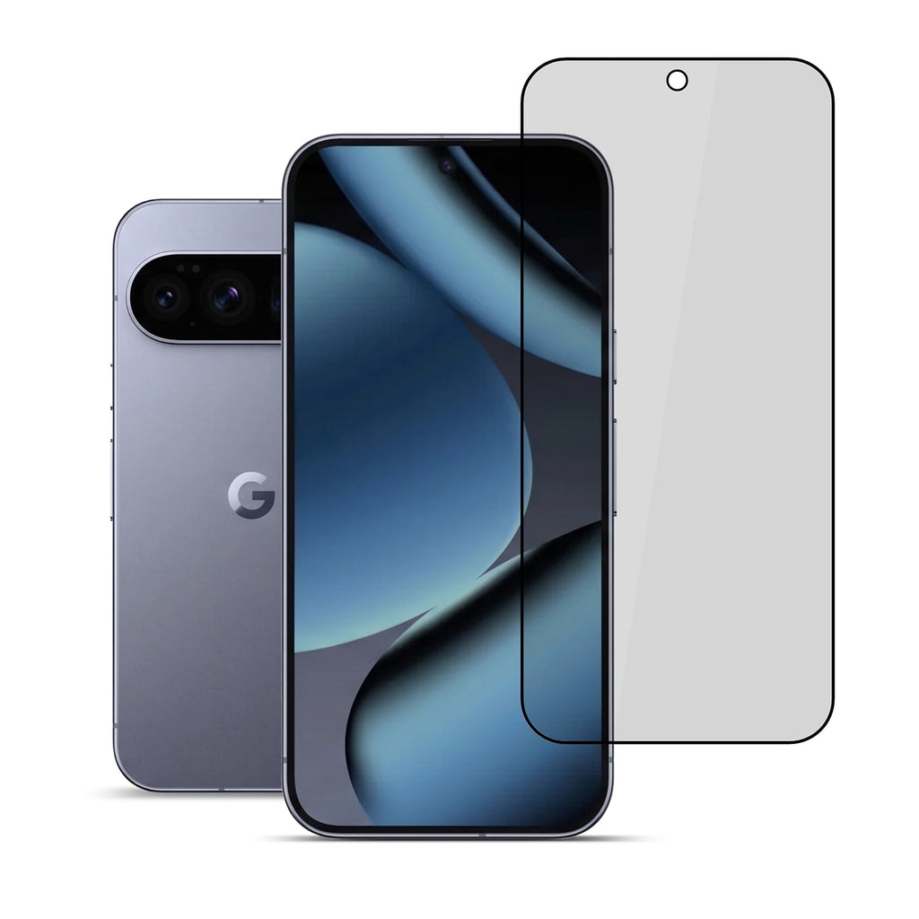 22 Cases Privacy Tempered Glass Screen Protector for Google Pixel 11 Pro/11/10 Pro/10