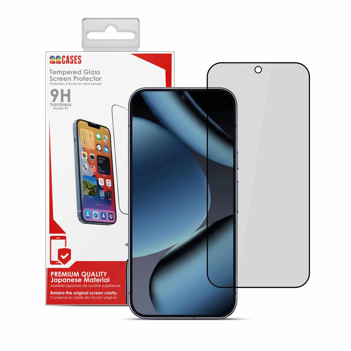22 Cases Privacy Tempered Glass Screen Protector for Google Pixel 11 Pro XL