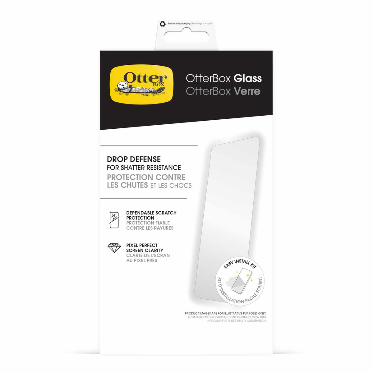 OtterBox Glass Screen Protector Clear for Samsung Galaxy S26 FE