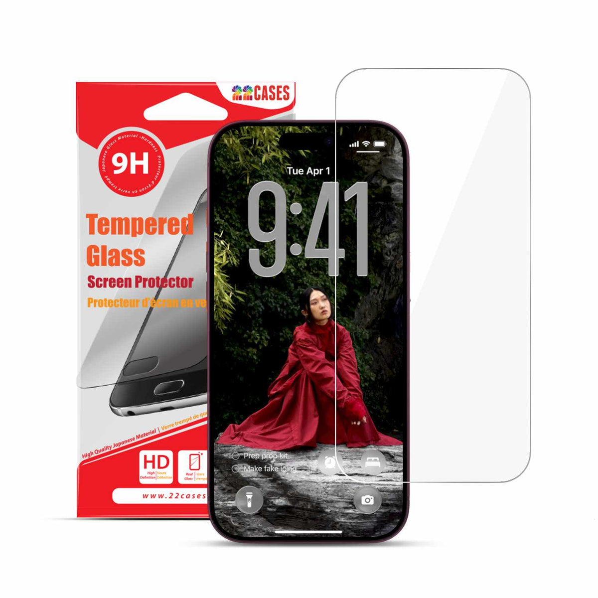 22 Cases Tempered Glass Screen Protector for iPhone 18 Pro Max