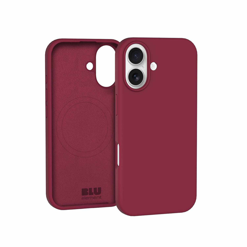 Blu Element Silicone MagSafe Case Cranberry for iPhone 17