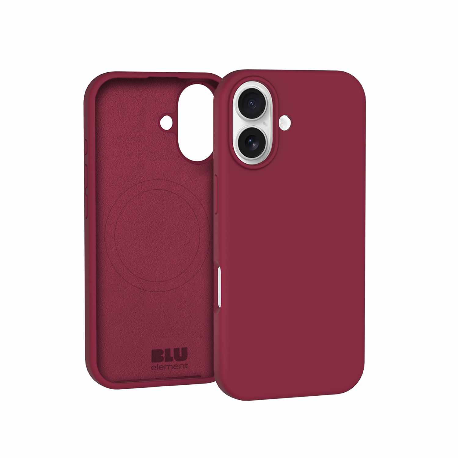 Blu Element Silicone MagSafe Case Cranberry for iPhone 17