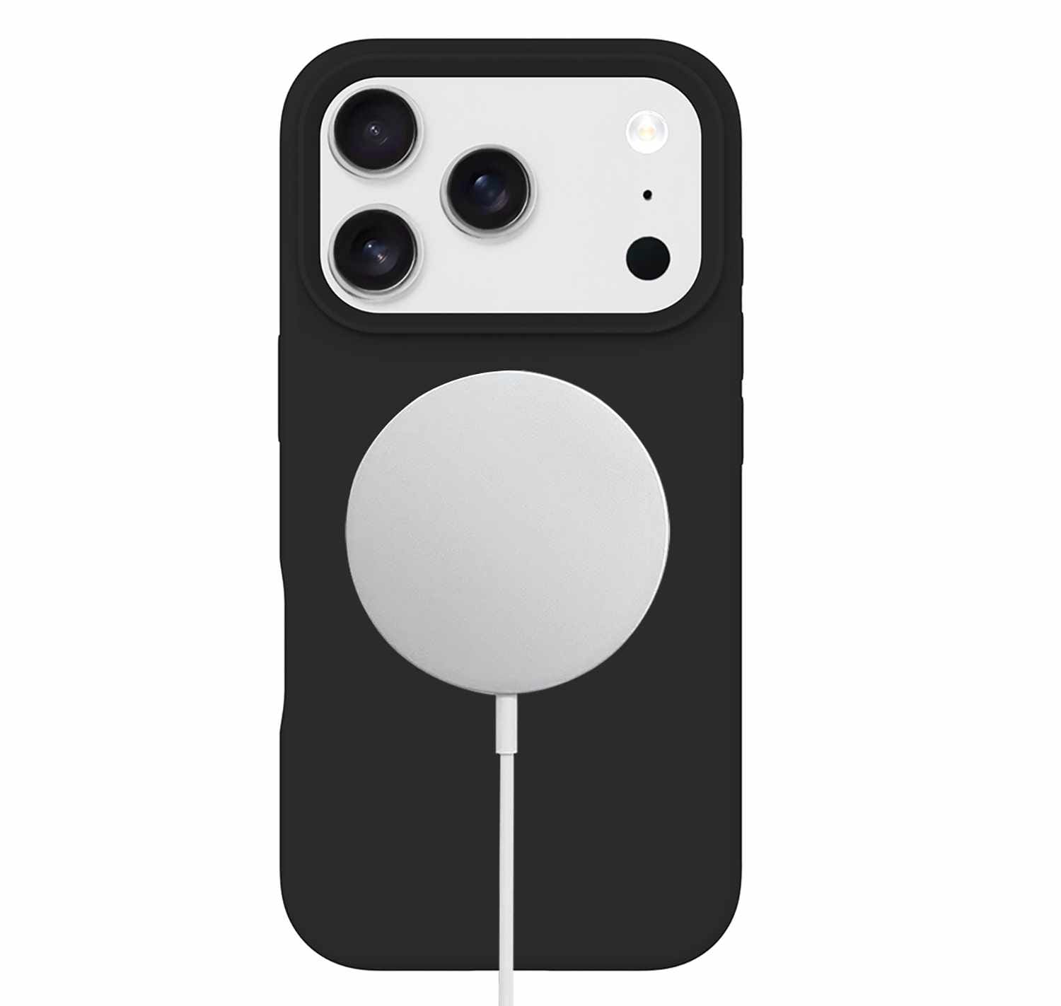 Blu Element Silicone MagSafe Case Black for iPhone 17 Pro