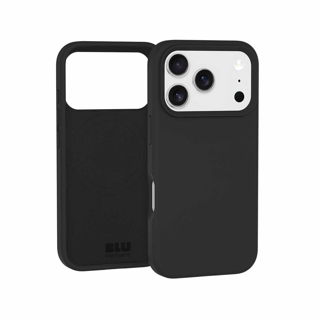 Blu Element Silicone MagSafe Case Black for iPhone 17 Pro