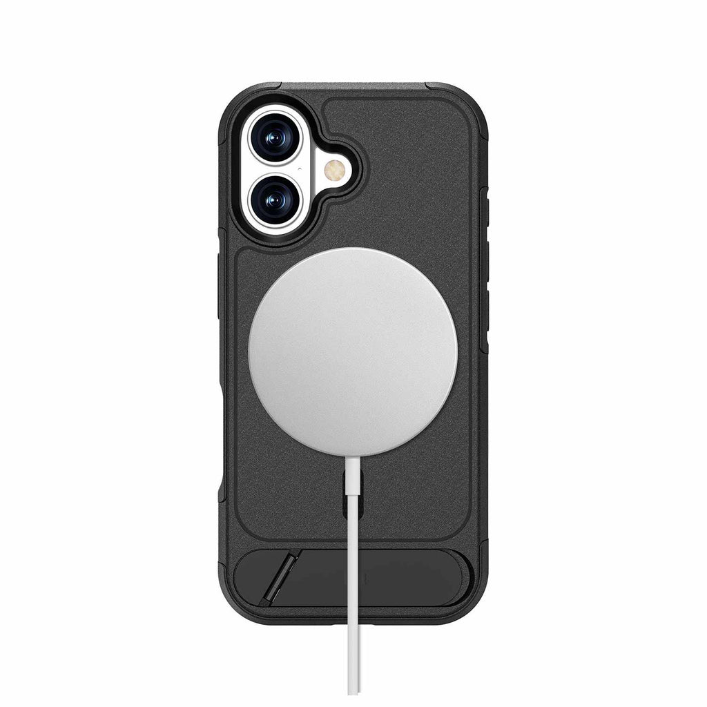 Blu Element Armour Ultra MagSafe w/Kickstand Case Black for iPhone 17