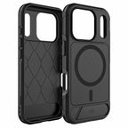 Blu Element Armour Ultra MagSafe w/Kickstand Case Black for iPhone 17 Pro