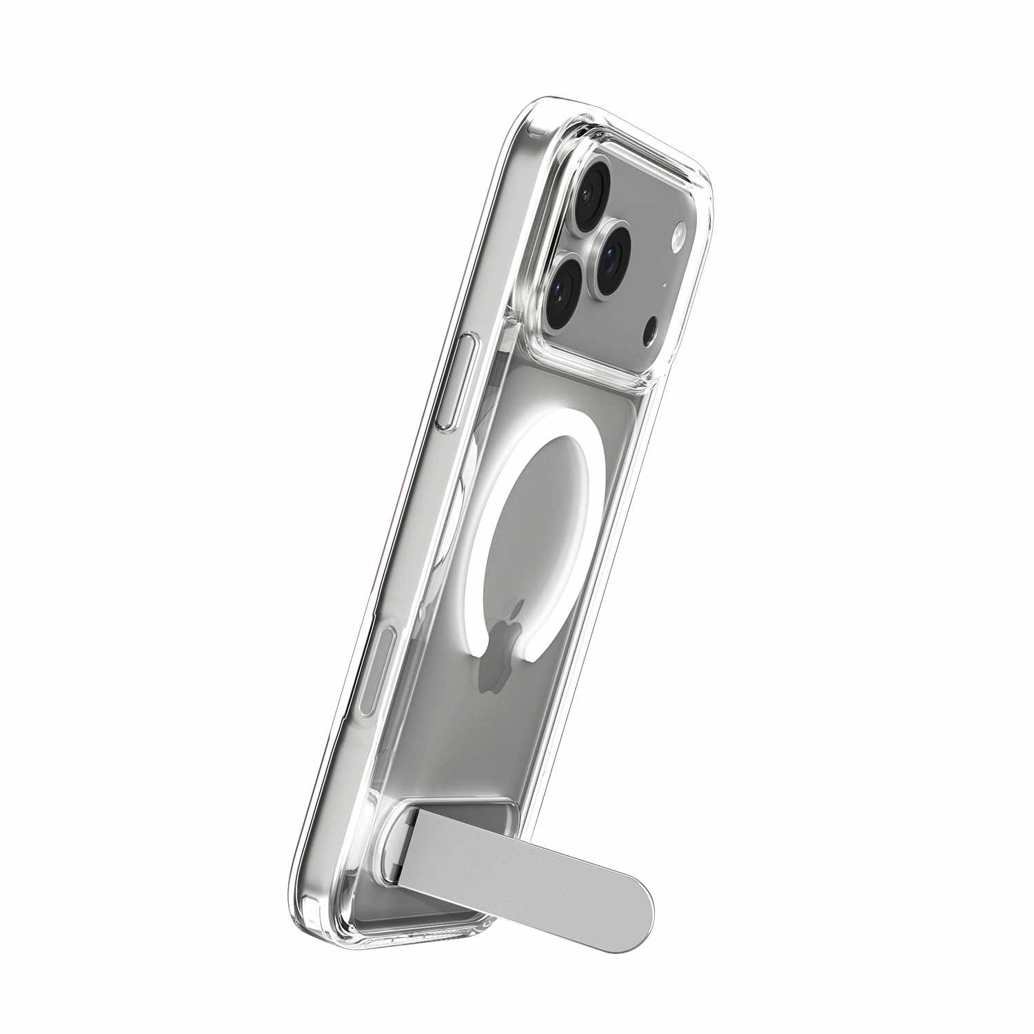 Spigen Slim Armor Essential S MagFit Case Clear White for iPhone 17 Pro