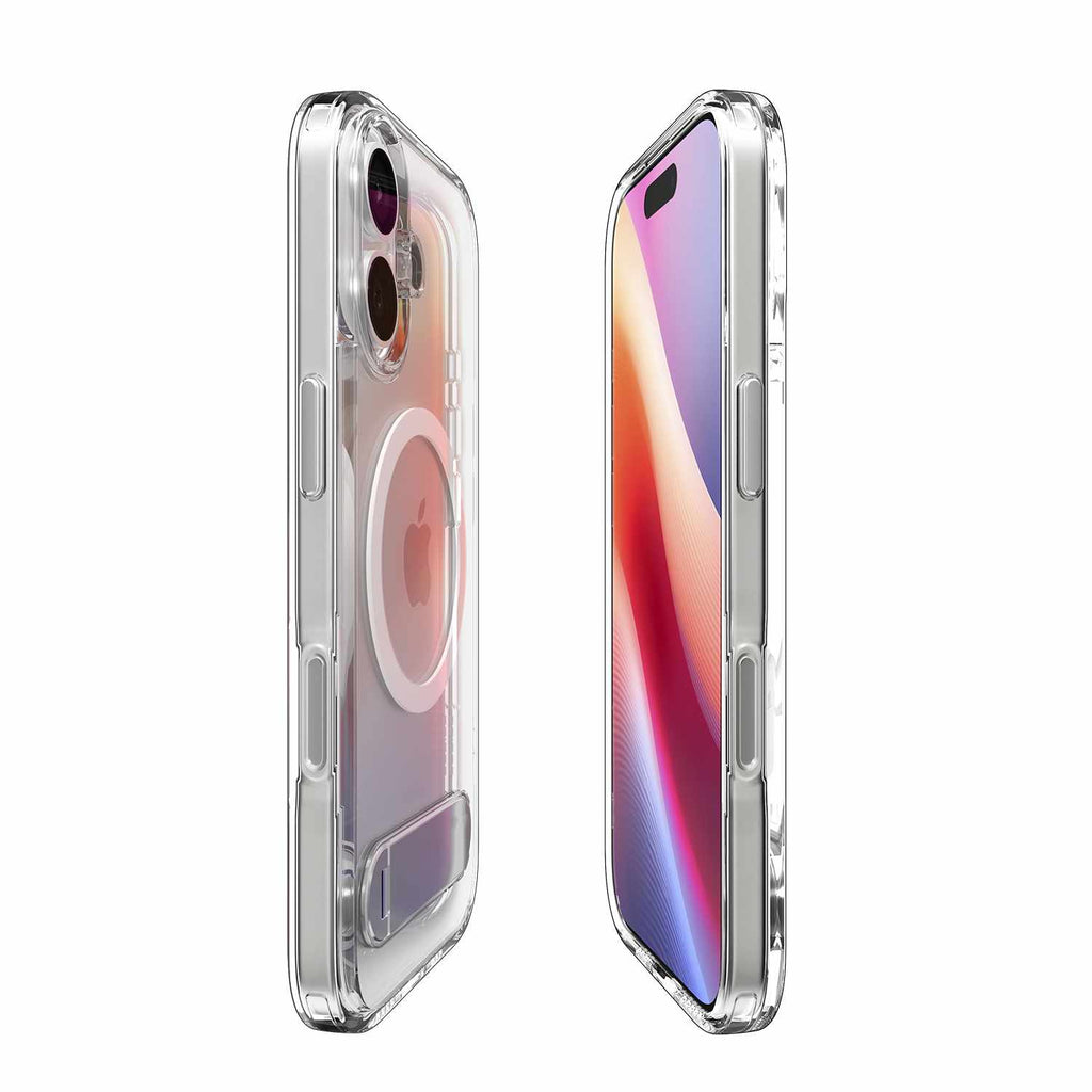 Spigen Slim Armor Essential S MagFit Case Clear White for iPhone 17