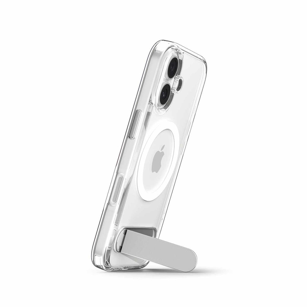 Spigen Slim Armor Essential S MagFit Case Clear White for iPhone 17