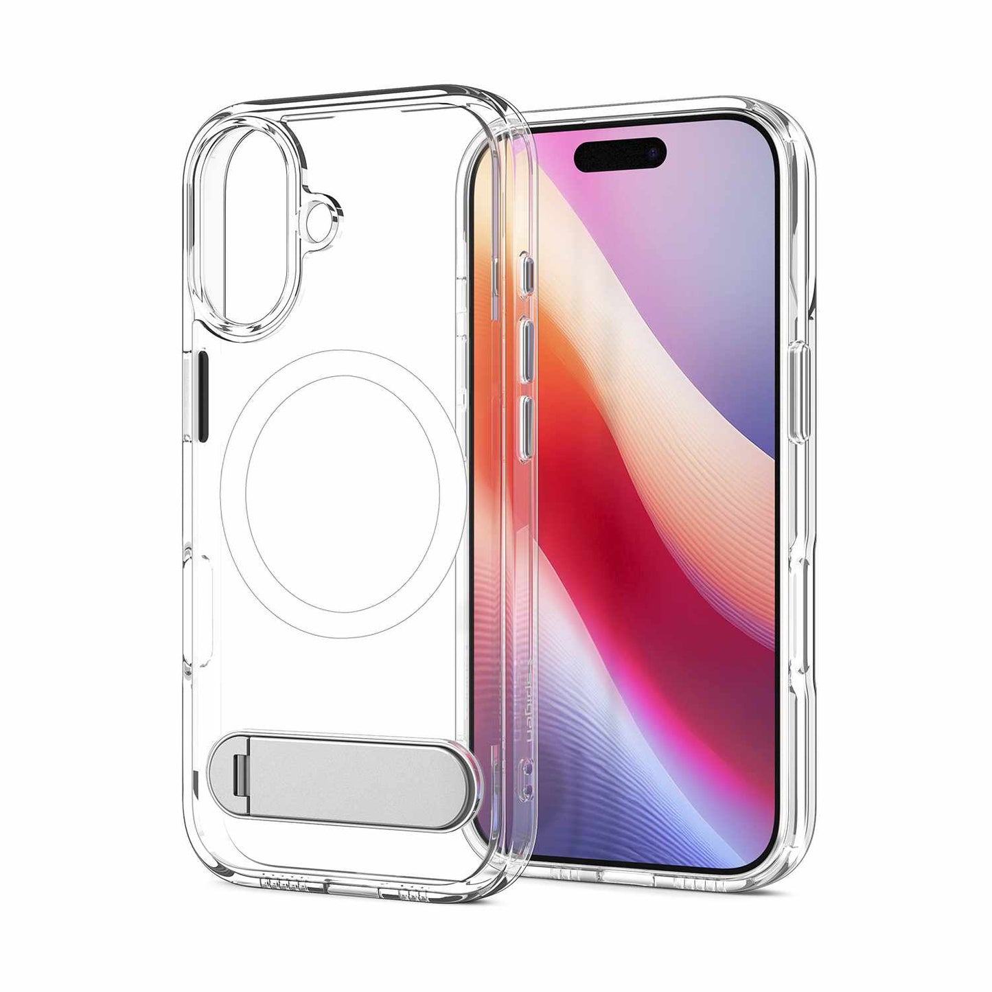 ACS09658 Slim Armor Essential S MagFit Case iPhone 17 Clear White