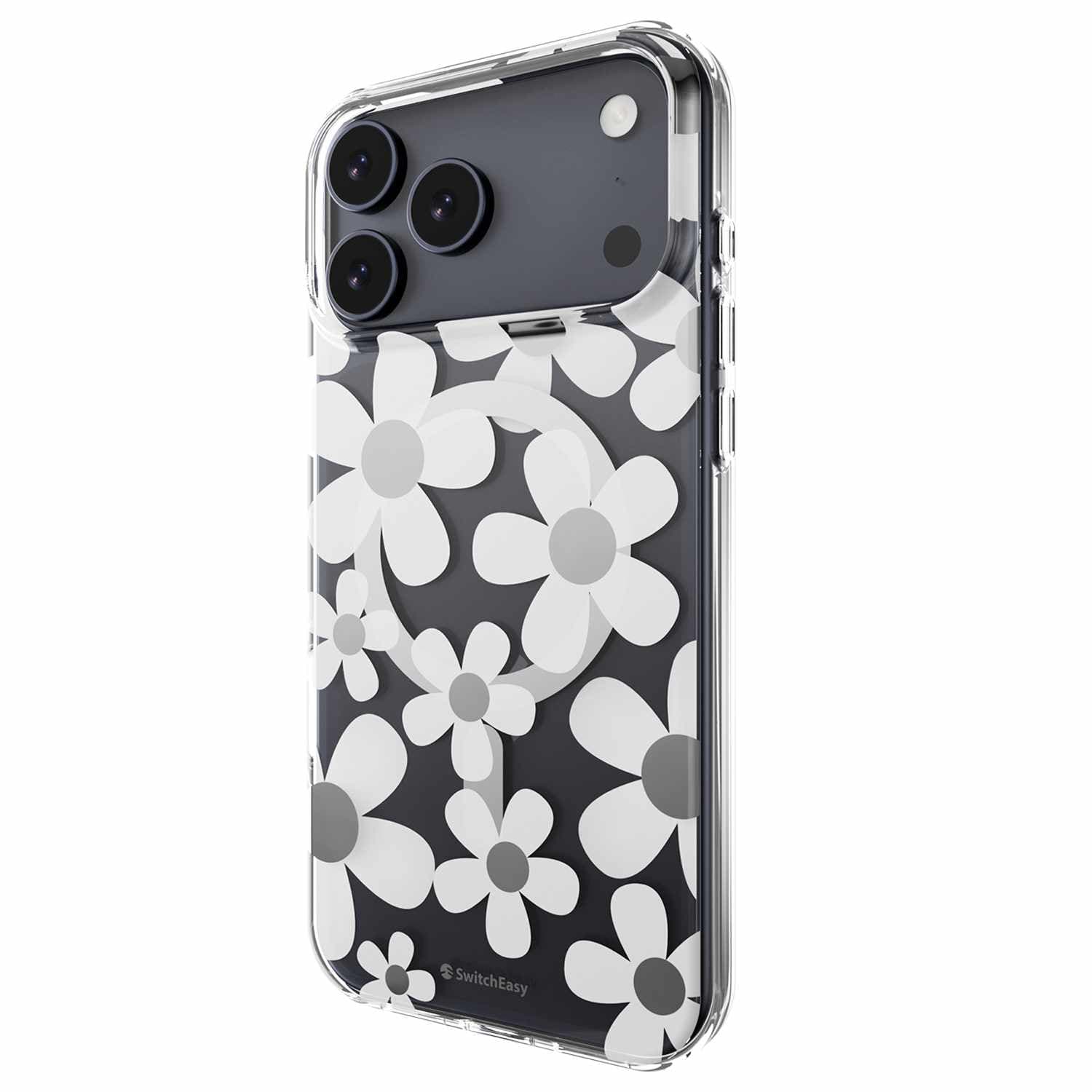 SwitchEasy Fleur 3D MagSafe Case White for iPhone 17 Pro Max