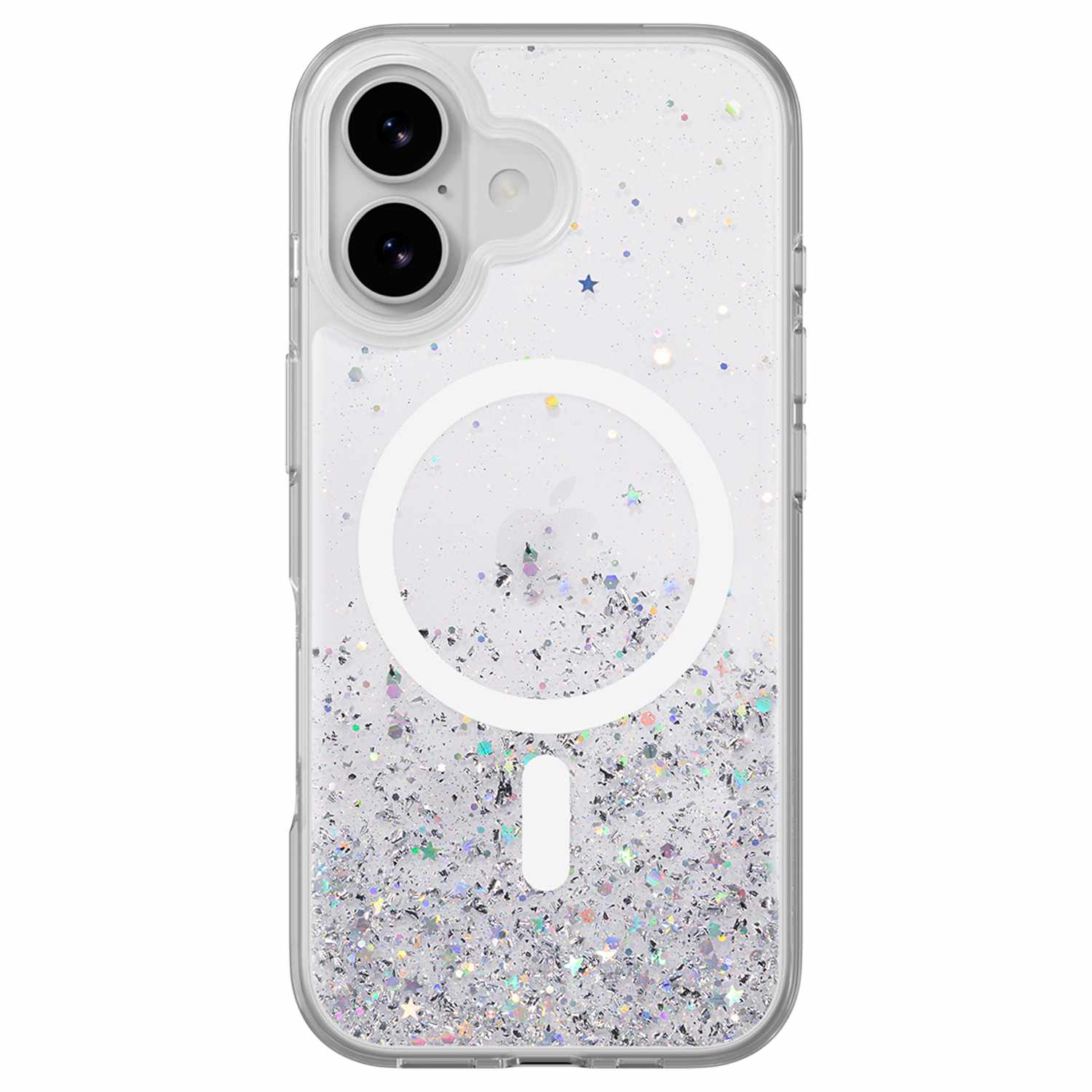 SwitchEasy Starfield 3D MagSafe Case Transparent for iPhone 17